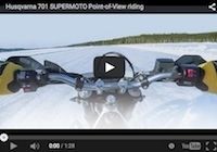 Husqvarna: prenez le guidon d'une 701 Supermoto... en vidéo