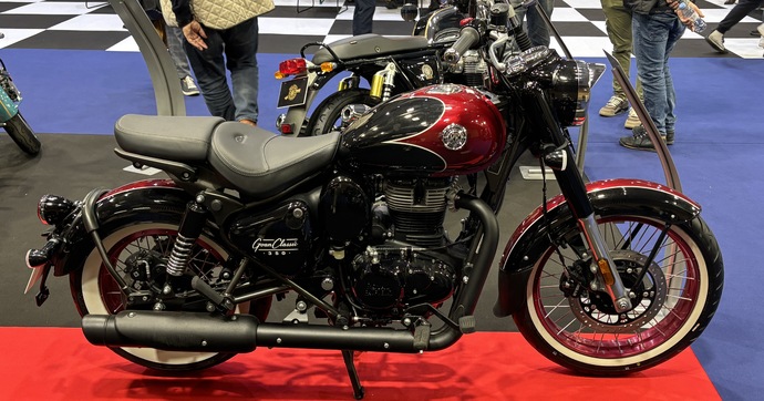 À Rétromobile, Royal Enfield expose son passé, son présent et son futur