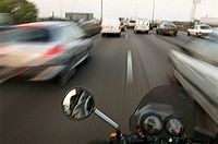 Actu : un motard contrôlé à 242 km/h