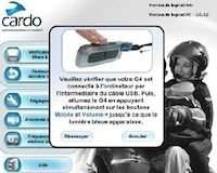 Intercom Cardo G4: mise à jour 3.0 disponible gratuitement.