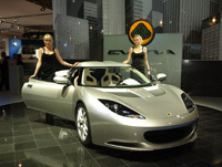 Salon de Londres: Lotus Evora en direct