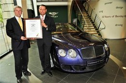 Les Bentley Continental recyclables à 85 %