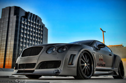 Bentley Continental GT Platinium Motorsport, avec un peu de Lamborghini en prime