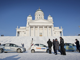 Grand froid : des électriques testées par -20 à Helsinki