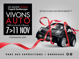 Salon "Vivons Auto" à Bordeaux du 7 au 11 novembre 2014