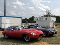 Photo du jour : duo de Jaguar au Mans