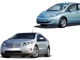 Duel électrique : 3 fois plus de Chevrolet Volt vendues que de Nissan Leaf