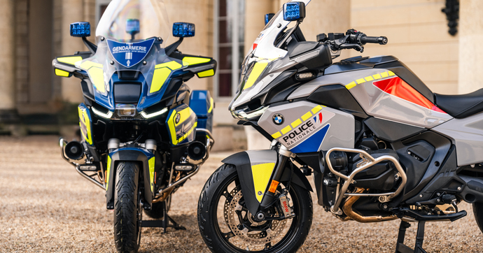 Des BMW R 1300 GS et R 1300 RT pour la Police, la Gendarmerie et les Douanes françaises