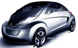 Mitsubishi i MiEV Sport-Air Concept par l'Oeil de Lynx