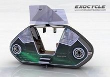 Concept - Exocycle : ceci est une moto connectée
