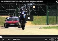La Suzuki GSX-S 1000... c'est pas pour les petits vieux!!! Vidéo