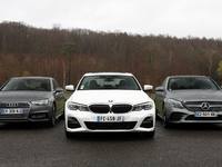 Comparatif vidéo - BMW Série 3 vs Mercedes Classe C vs Audi A4 : le derby du premium