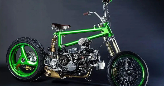 La Malavita : quand une Ducati devient un BMX monstrueux qui sert du whisky écossais