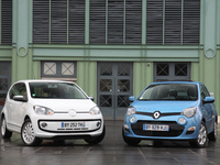 Comparatif vidéo - Renault Twingo - VW Up ! : quand elles arrivent en ville