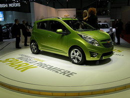 Genève 2009: Chevrolet Spark, une grande mini prometteuse