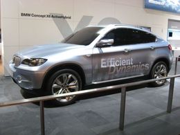 Salon de Francfort 2009 : le BMW X6 ActiveHybrid