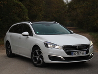 Essai Peugeot 508 SW restylée : haut de gamme à la française
