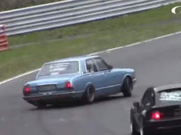 Vidéo : Fredrik Sørlie drift au Nürburgring