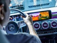 Mercedes installe Mario Kart dans la nouvelle CLA