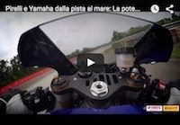 Pirelli/ Yamaha : de la piste à la mer (vidéo)