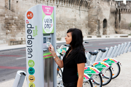 Le Grand Avignon accueille un système de vélos en libre-service : Vélopop