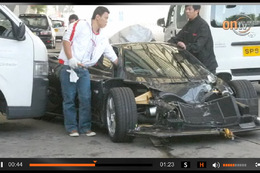 Accident : une magnifique Pagani Zonda F se crashe à Hong Kong