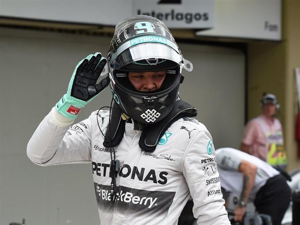 F1 - GP du Brésil : Rosberg réduit l'écart, tout se jouera au dernier Grand Prix