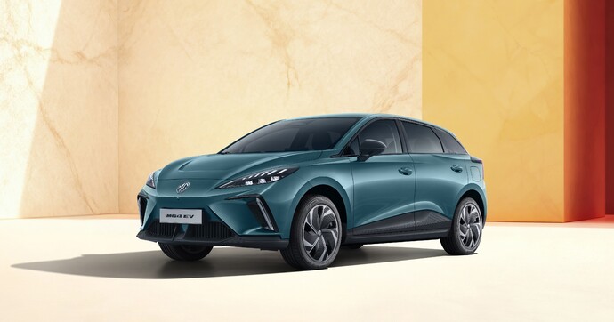 La MG4 électrique revient et se la joue plus « haut de gamme »