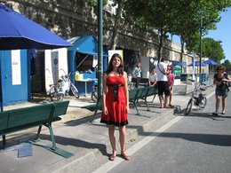 Reportage à Paris Plages 2009 : expérimentez la mobilité non polluante!