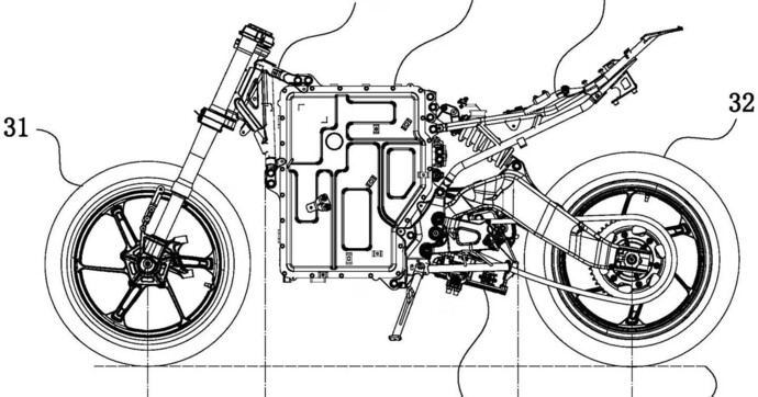 La sportive électrique signée CFMoto se précise avec de nouveaux brevets !