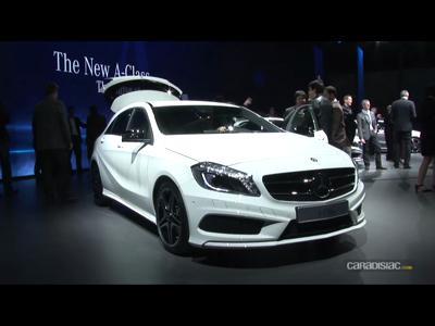 En direct du salon de Genève 2012 - La vidéo de la Mercedes Classe A