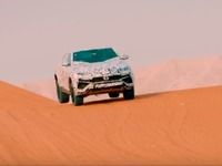 Teaser : le Lamborghini Urus se défoule dans le sable