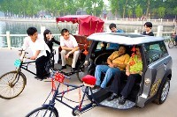 JO 2008: Mini pousse-pousse en Chine!