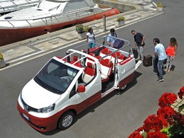 Nissan Evalia C: plein soleil
