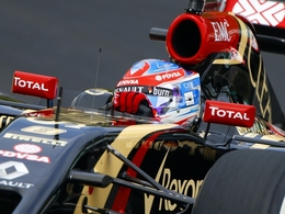 F1 : Romain Grosjean avec Lotus en 2015