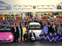 Fiat 500 : la 500 000ème est sortie de l’usine