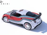 Une Alfa Romeo 4C de 738 ch à moteur V8 Ferrari: c'est possible!