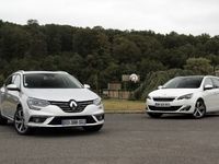 Comparatif vidéo - Renault Mégane 4 Estate vs Peugeot 308 SW : french connection