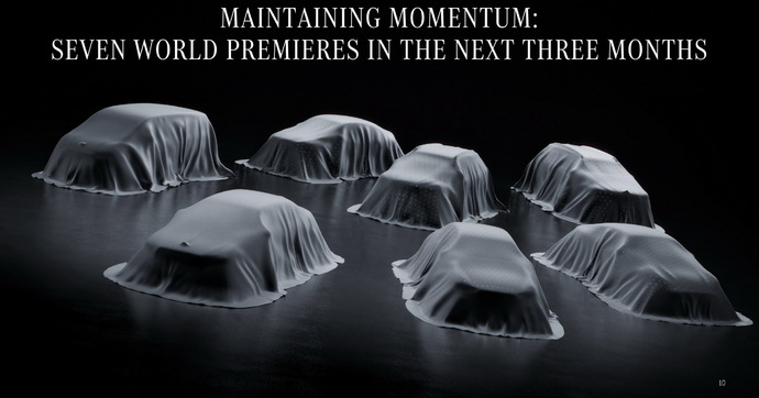 Saurez-vous deviner quelles sont toutes ces futures Mercedes cachées sous des draps ?