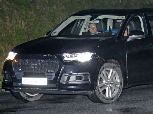 Le nouveau Audi Q7 surpris (presque) sans camouflage