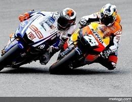 Moto GP - Espagne: Pedrosa a aussi sorti la tête de l'eau