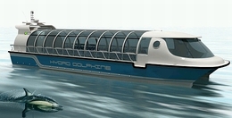 Un projet de bateau à l'hydrogène : l'Hydro Dolphin