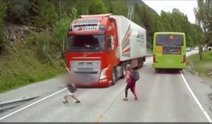 Le freinage d'urgence avec détection de piétons marche aussi sur les camions