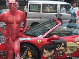 Insolite: la Ferrari 458 Italia Spider inspire aussi les animes