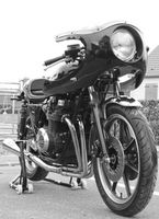 Photo du jour : " Mon Cafe Racer Kawasaki KZ750 "