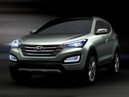 Salon de New York: le Hyundai Sante Fe en teasing