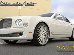 La Bentley Mulsanne montée en 24 pouces par Savini : ça commence à faire beaucoup