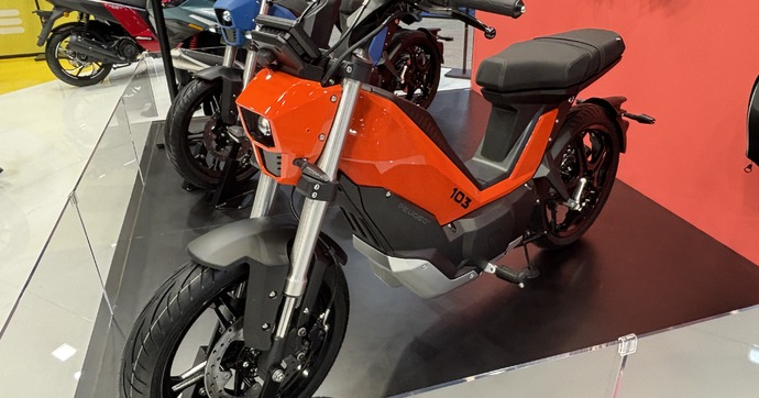 Le Peugeot 103 est de retour en électrique à l’occasion du salon de Lyon