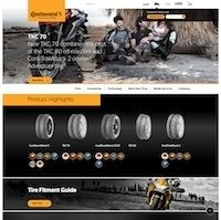 Continental: un nouveau site en ligne