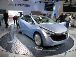 En direct du Salon de Francfort : le Concept Hyundai Blue-Will hybride rechargeable